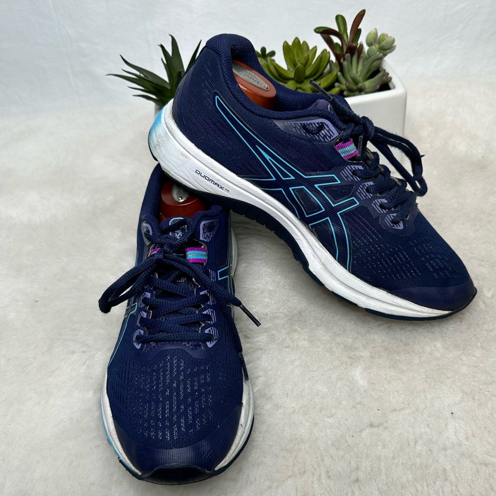 Asics GT-1000 8 Blue Women's  US Size 9 1012A460 Running Shoes
